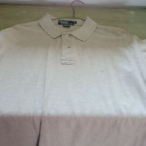 RALPH LAUREN CREAM POLO SHIRT